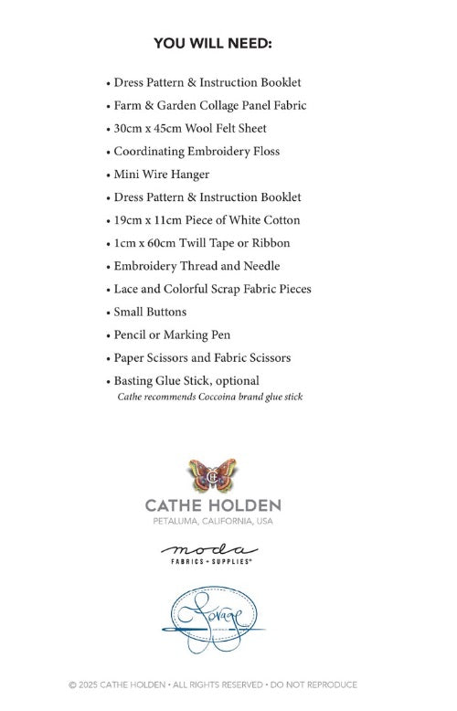 Slow Stitch Kit - Felt and Frock