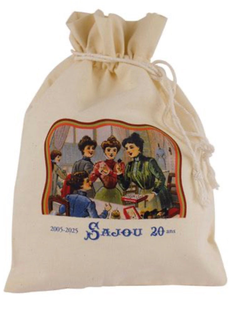 Sajou Drawstring Cotton Bags