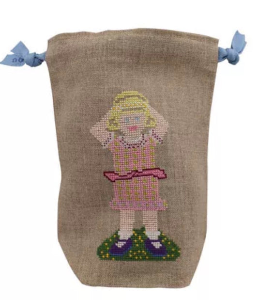 Sajou Cross Stitch Little Girls Flavie