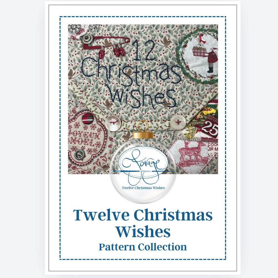 Twelve Christmas Wishes Pattern Set