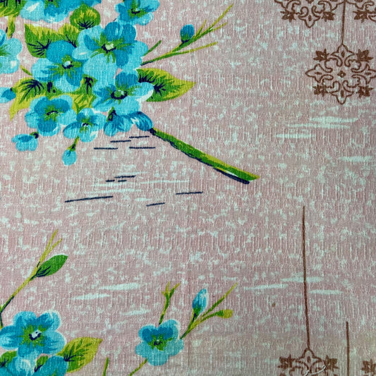 Antique and Vintage Fabric Piece No 37. 50cm x 45cm