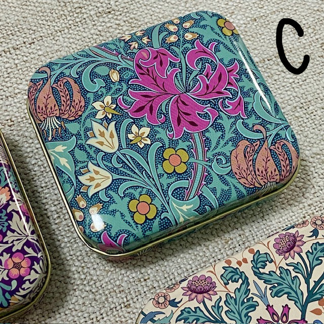 Square Tins - William Morris