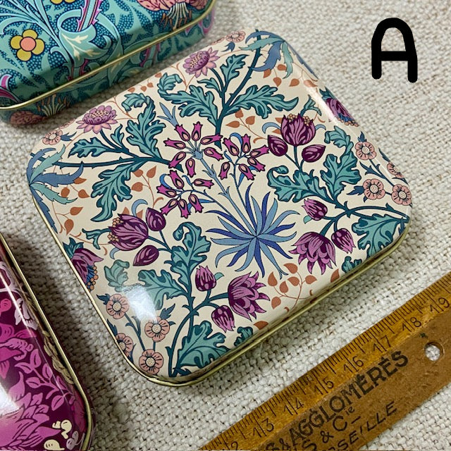Square Tins - William Morris