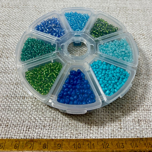Seed Beads in Container