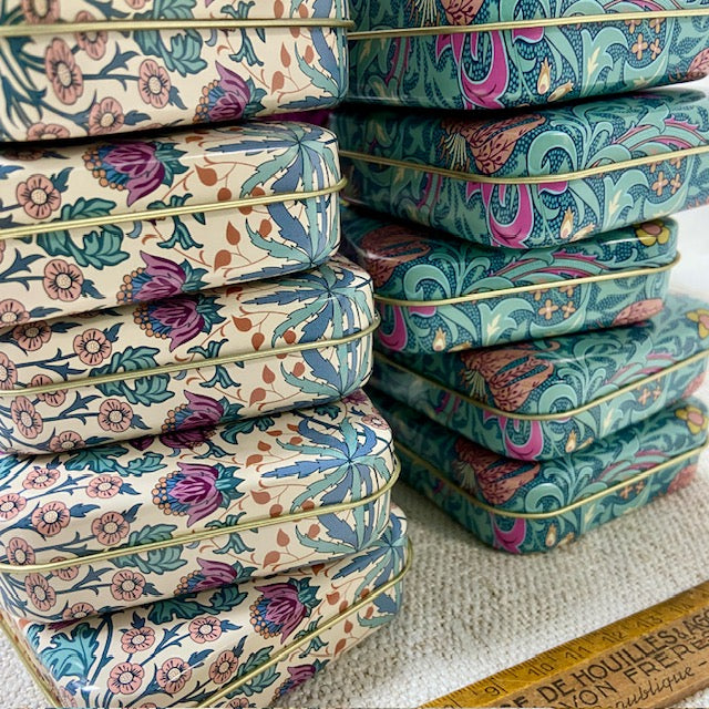 Square Tins - William Morris