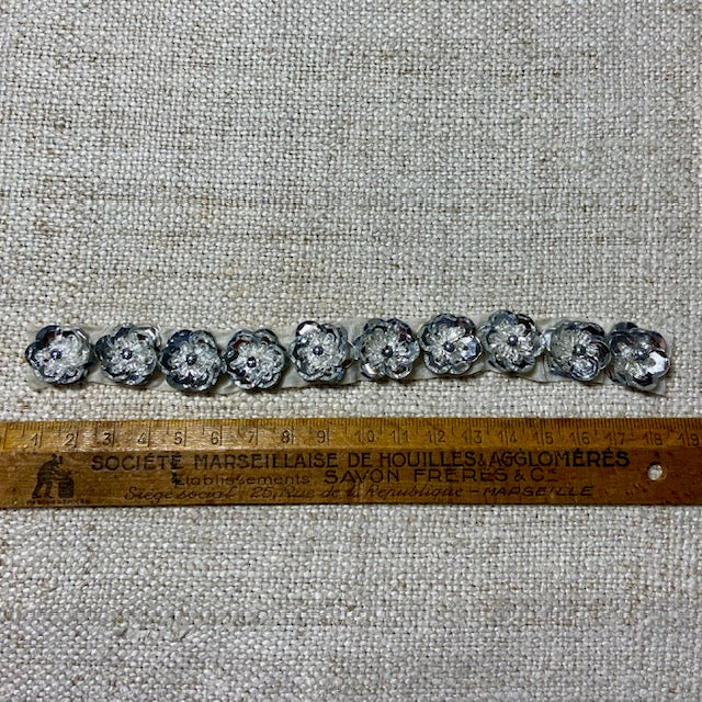 Flower Strips - Beaded/Sequins