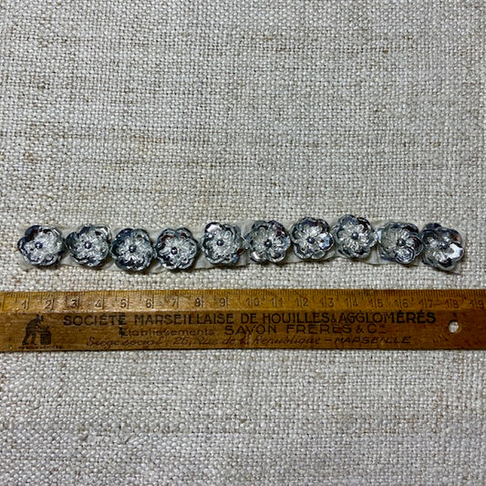 Flower Strips - Beaded/Sequins