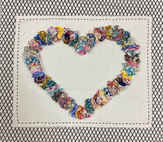 O'My Heart - Slow Stitch Kit in a Tin