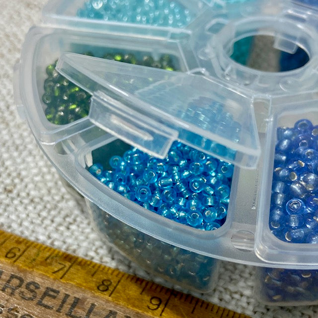 Seed Beads in Container