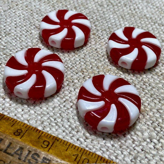 Christmas Peppermint Beads