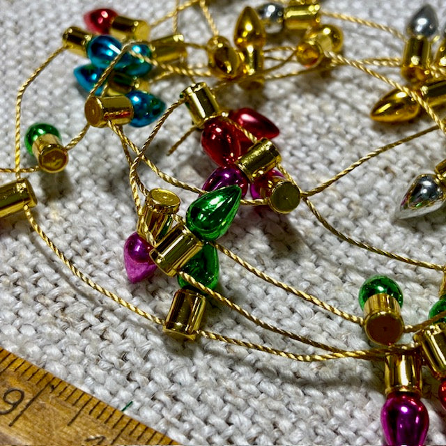 String Christmas Lights 1m
