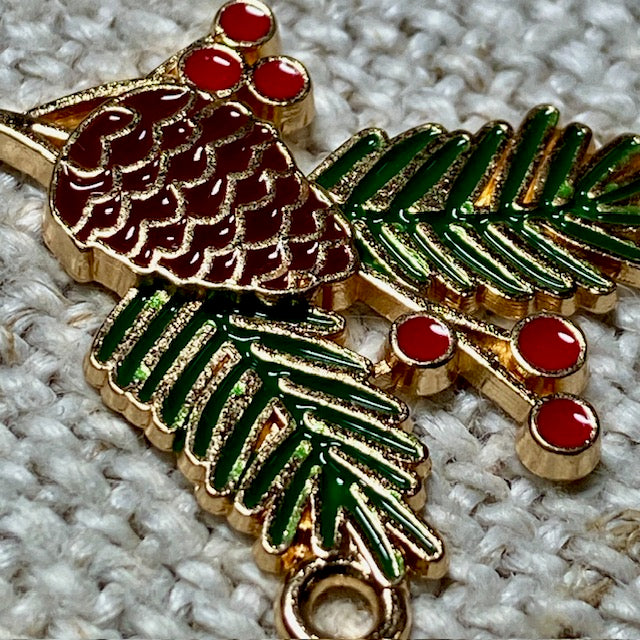 Christmas Foliage Charms