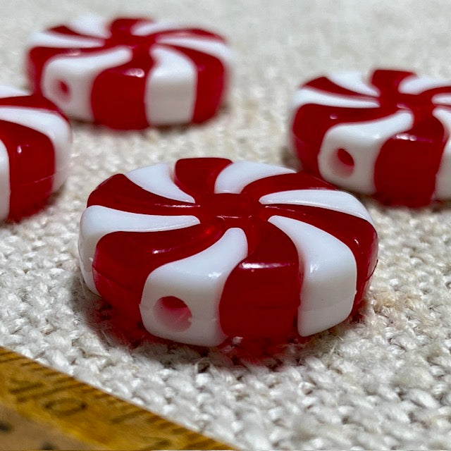Christmas Peppermint Beads