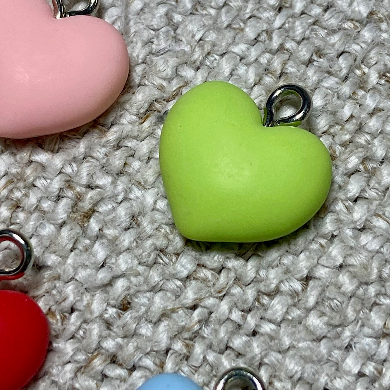 Chubby Rubber Hearts - multicoloured