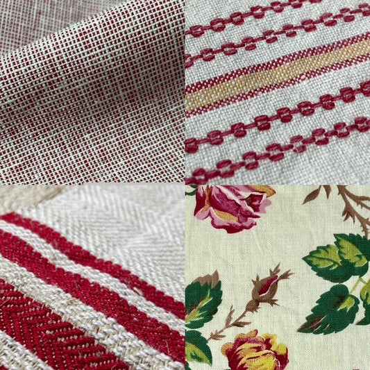 August French Fabric Selection B