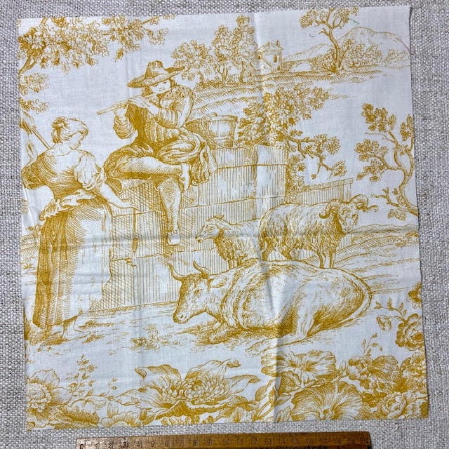 August French Fabric Selection G