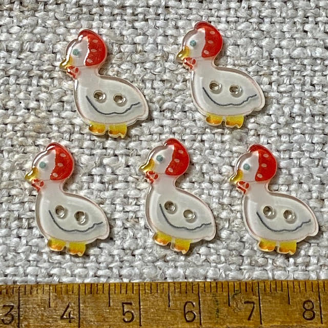Mother Goose Buttons - Acrylic