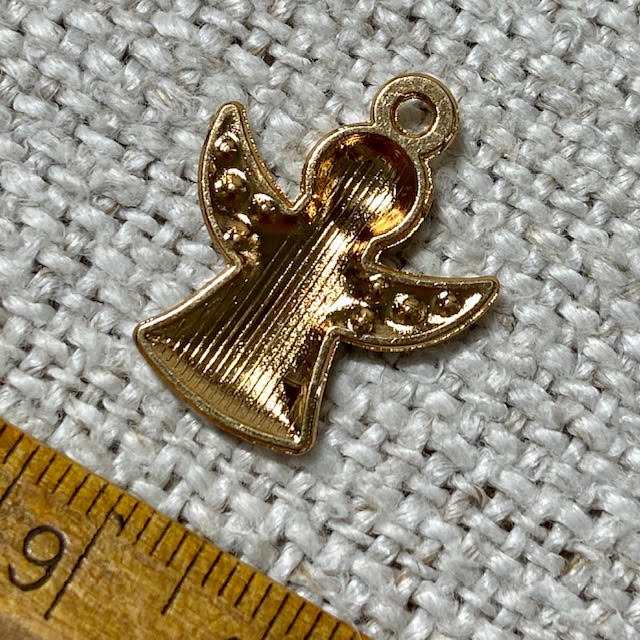 Angel charms - enamel and metal