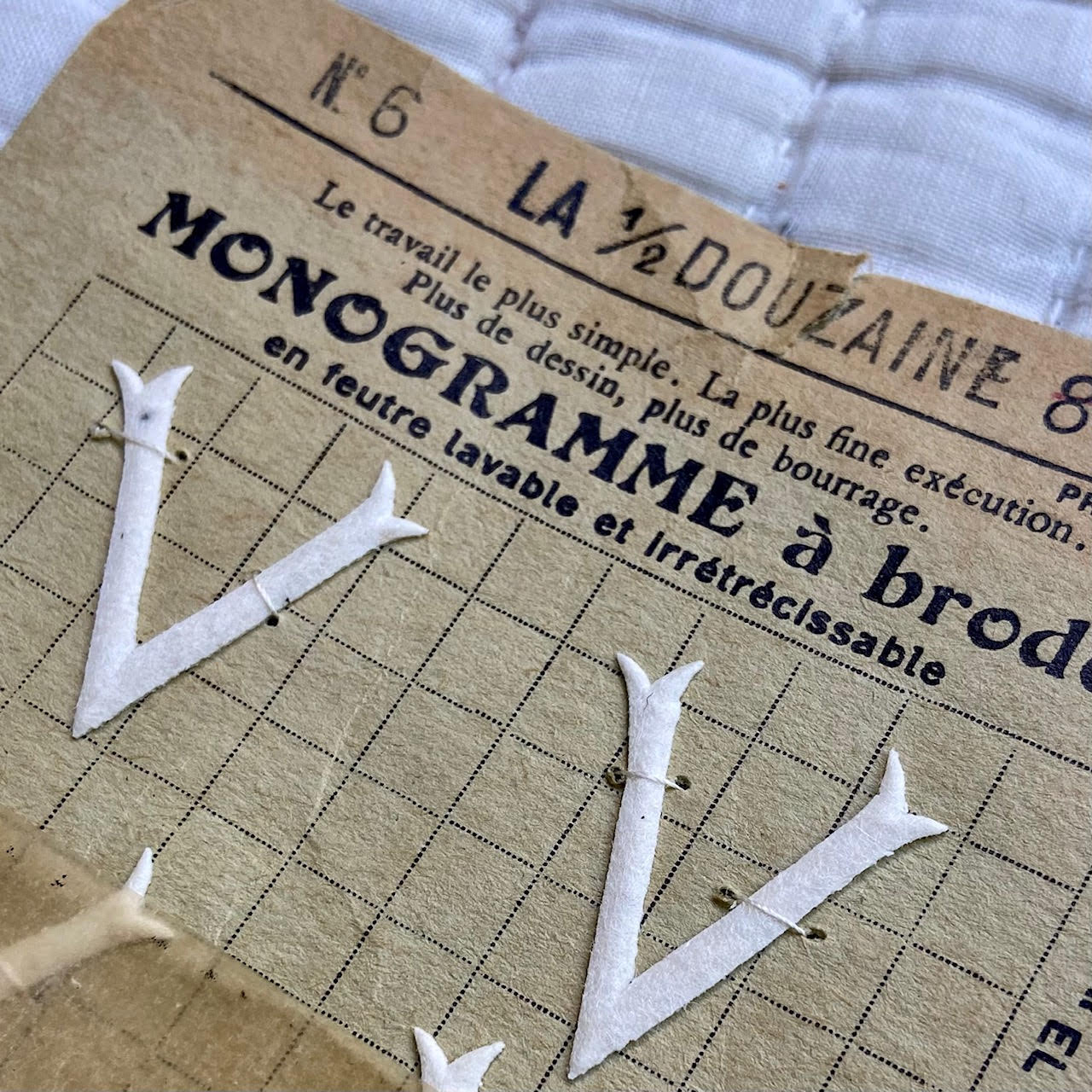 Monogram "V's" - Item 23476