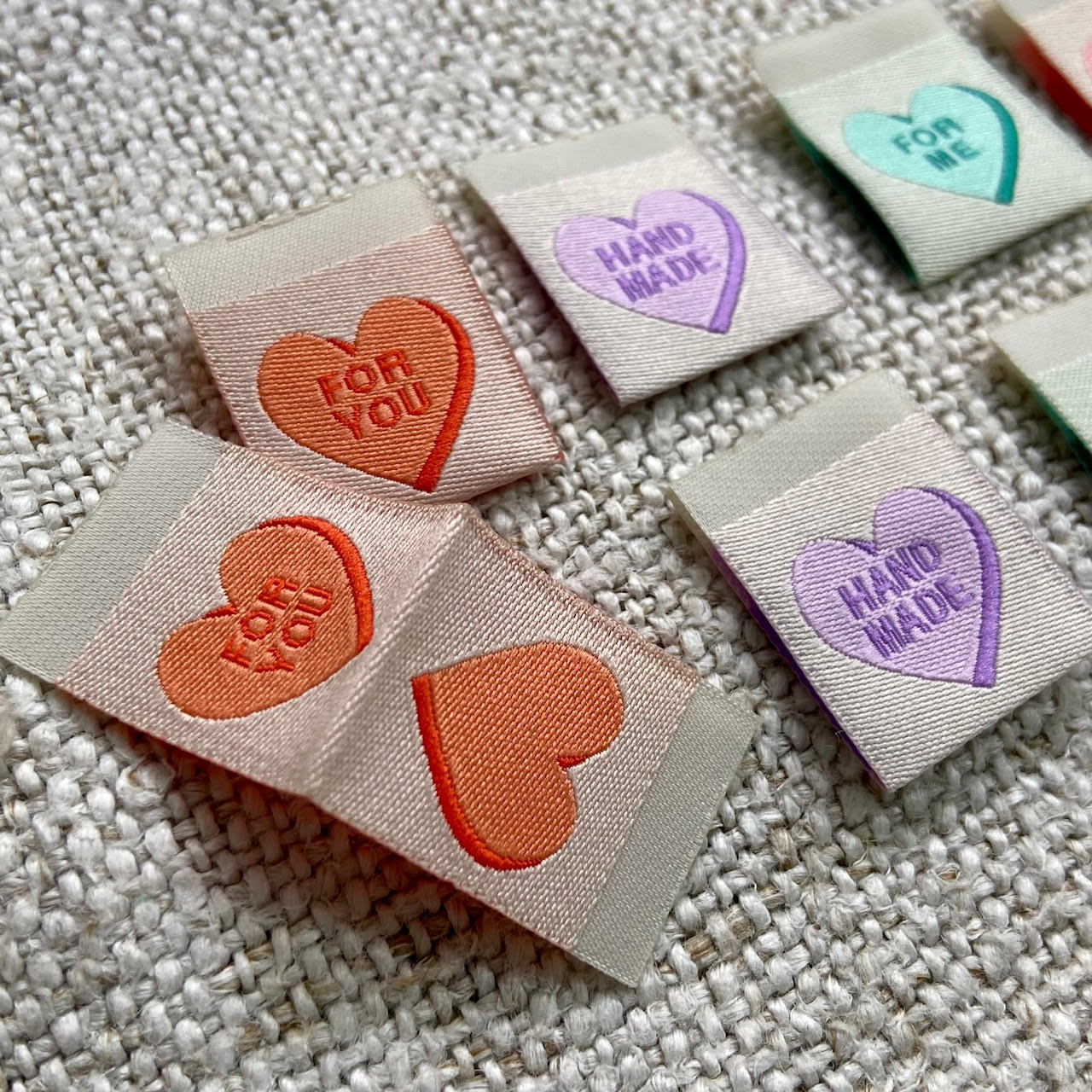 Candy Heart Labels