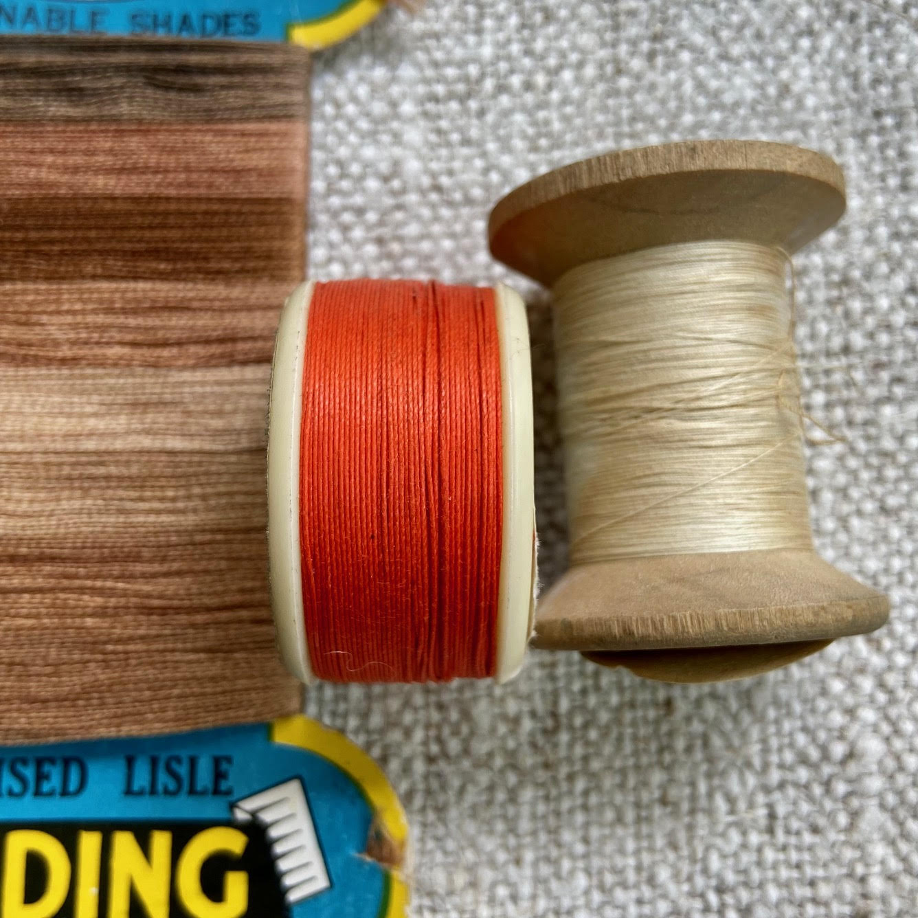 Trio of Cotton Threads - Item 23528
