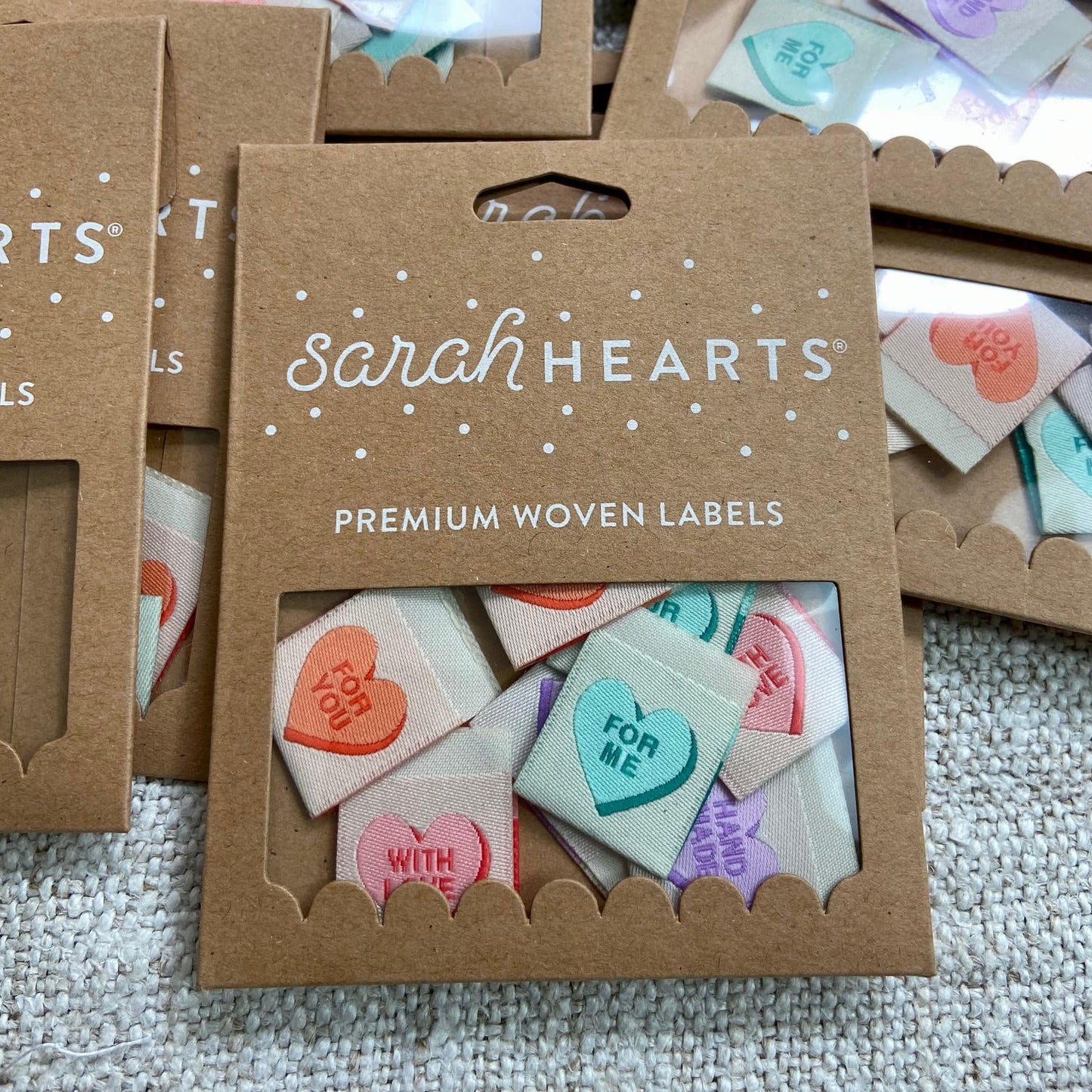 Candy Heart Labels