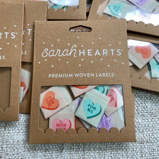 Candy Heart Labels