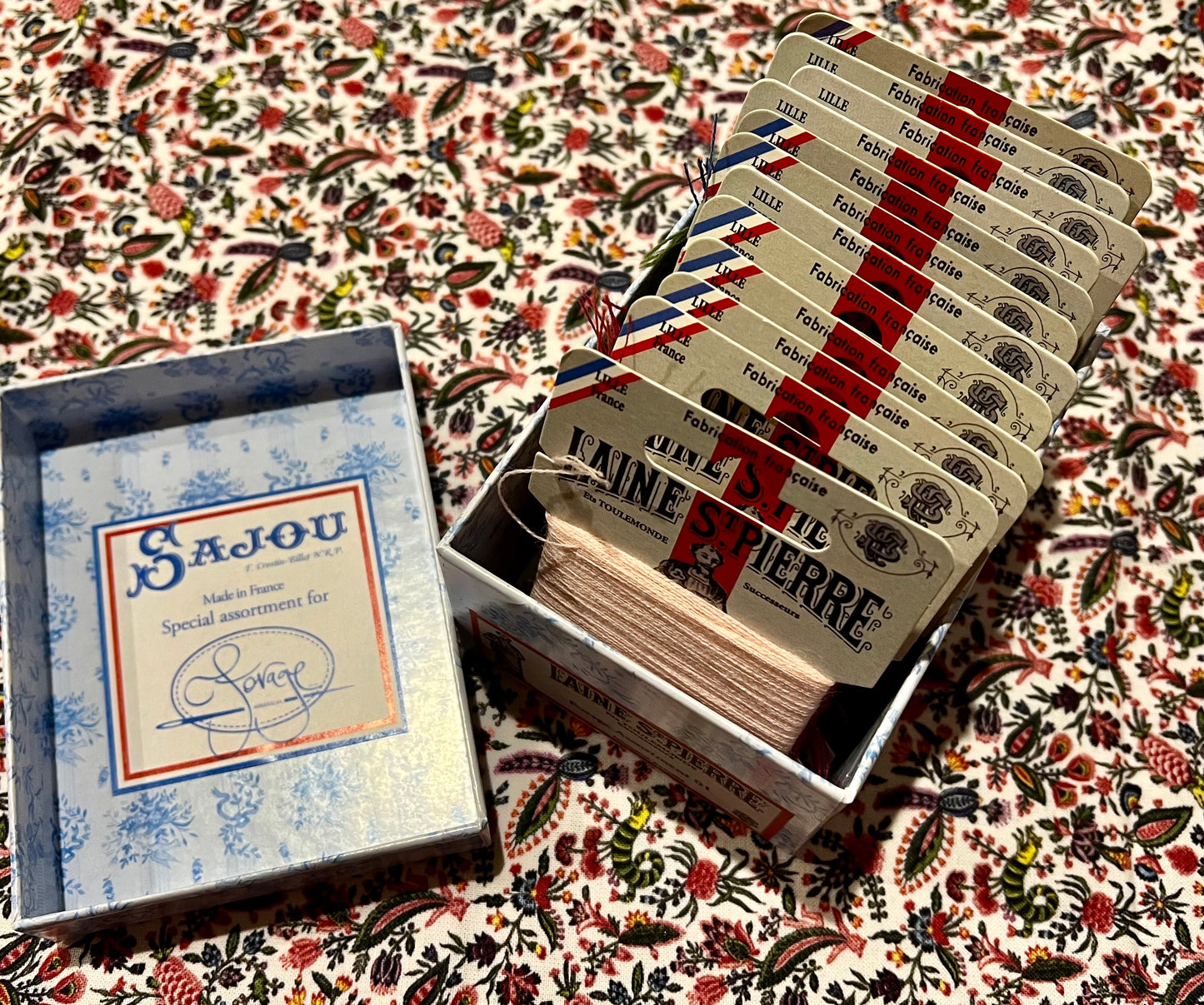 Sajou Boxed Wool Thread - Forage Collection