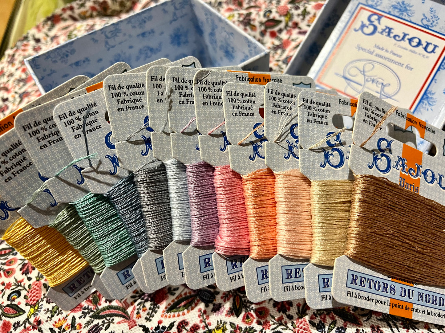 Sajou Boxed Embroidery Thread