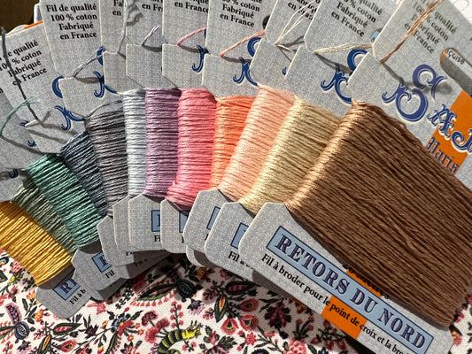 Sajou Boxed Embroidery Thread - Forage Collection Pastels