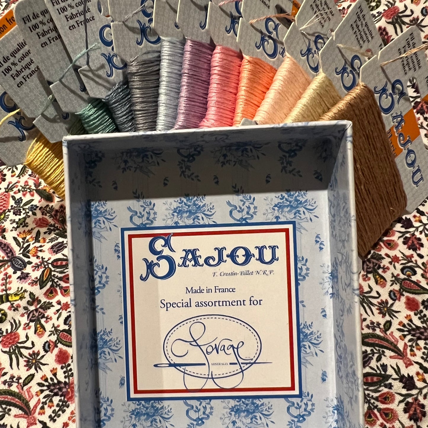 Sajou Boxed Embroidery Thread